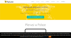 Desktop Screenshot of paylane.pl